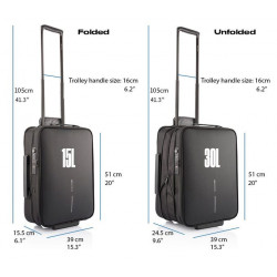 FLEX FOLDABLE TROLLEY Складана валіза на колесах XD Design