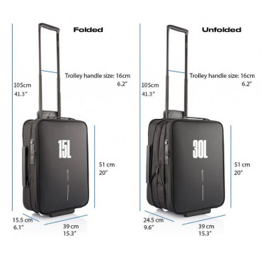 FLEX FOLDABLE TROLLEY Складана валіза на колесах XD Design