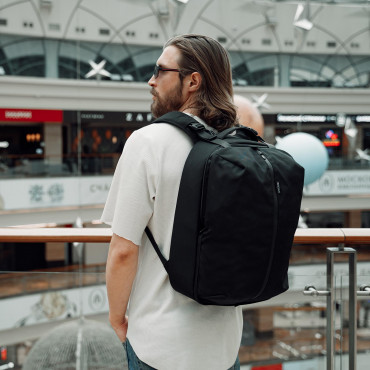 FLEX GYM BAG BLACK Рюкзак-трансформер антизлодій XD Design