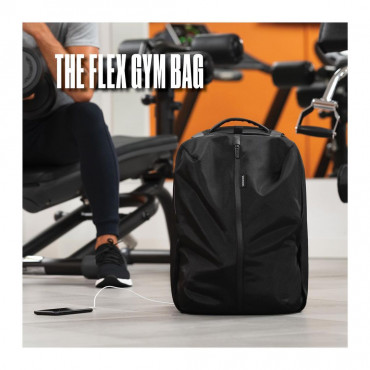 FLEX GYM BAG BLACK Рюкзак-трансформер антизлодій XD Design