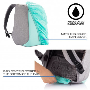 BOBBY COMPACT MINT GREEN Рюкзак антизлодій XD Design