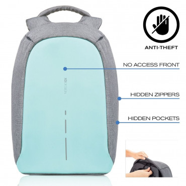 BOBBY COMPACT MINT GREEN Рюкзак антизлодій XD Design