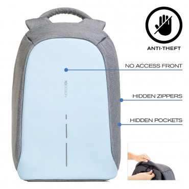 BOBBY COMPACT PASTEL BLUE Рюкзак антизлодій XD Design