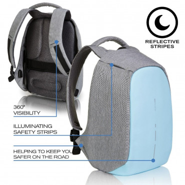 BOBBY COMPACT PASTEL BLUE Рюкзак антизлодій XD Design