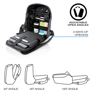 BOBBY COMPACT ZEBRA Рюкзак антизлодій XD Design