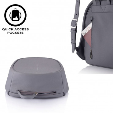 BOBBY ELLE DARK GREY Рюкзак антизлодій XD Design