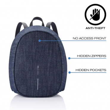 BOBBY ELLE DENIM BLUE Рюкзак антизлодій XD Design