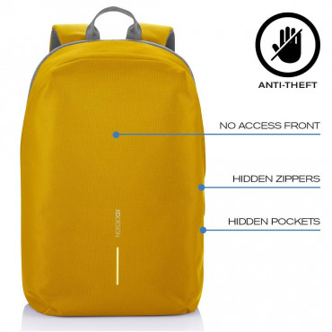 BOBBY SOFT YELLOW Рюкзак антизлодій XD Design