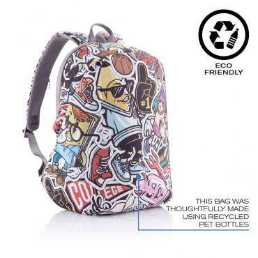 BOBBY SOFT ART GRAFFITI Рюкзак антизлодій  XD Design