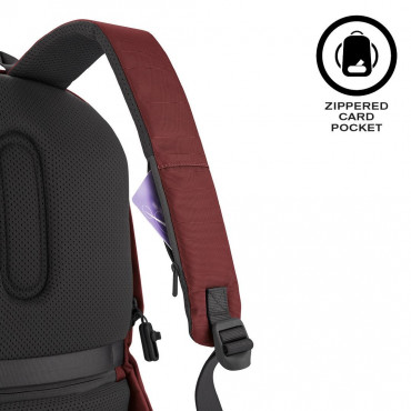BOBBY SOFT RED Рюкзак антизлодій XD Design