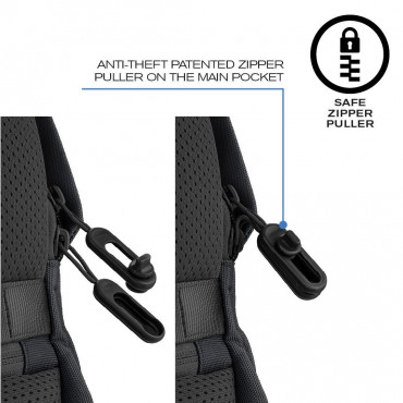 BOBBY SOFT BLACK Рюкзак антизлодій XD Design