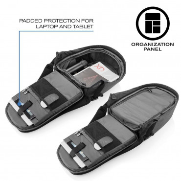 BOBBY TECH BLACK Рюкзак антизлодій XD Design