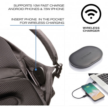BOBBY TECH BLACK Рюкзак антизлодій XD Design