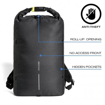 BOBBY URBAN LITE BLACK  Рюкзак антизлодій XD Design