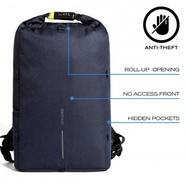 BOBBY URBAN LITE NAVY Рюкзак антизлодій XD Design