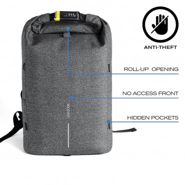 BOBBY URBAN GREY Рюкзак антивор XD Design