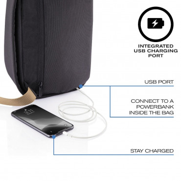 BOBBY SLING BLACK Сумка-слінг антизлодій XD Design