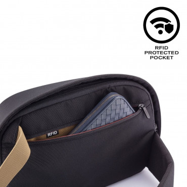 BOBBY SLING BLACK Сумка-слінг антизлодій XD Design