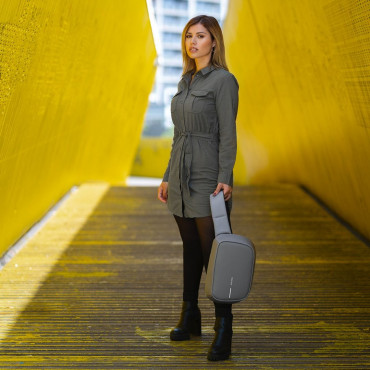 BOBBY SLING GREY Сумка-слінг антизлодій XD Design