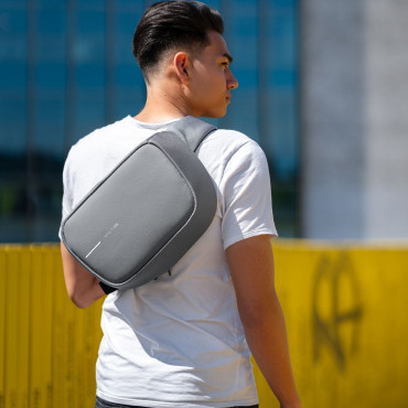 BOBBY SLING GREY Сумка-слінг антизлодій XD Design