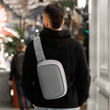 BOBBY SLING GREY Сумка-слінг антизлодій XD Design