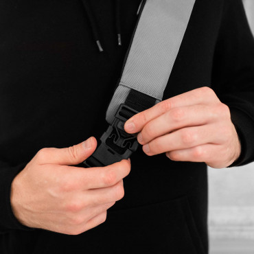 BOBBY SLING GREY Сумка-слінг антизлодій XD Design