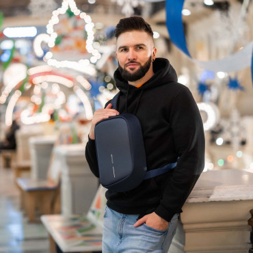 BOBBY SLING NAVY Сумка-слінг антизлодій XD Design