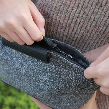 URBAN BUMBAG GREY Поясна сумка-бананка антизлодій XD Design