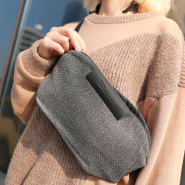 URBAN BUMBAG GREY Поясна сумка-бананка антизлодій XD Design