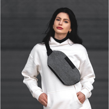 URBAN BUMBAG GREY Поясна сумка-бананка антизлодій XD Design