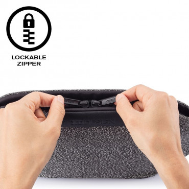 URBAN BUMBAG GREY Поясна сумка-бананка антизлодій XD Design