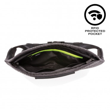 URBAN BUMBAG GREY Поясна сумка-бананка антизлодій XD Design