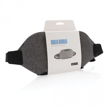 URBAN BUMBAG GREY Поясна сумка-бананка антизлодій XD Design