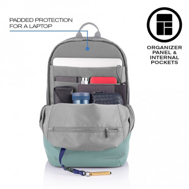 BOBBY SOFT MINT Рюкзак антизлодій XD Design