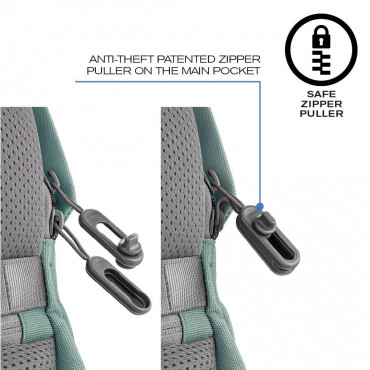 BOBBY SOFT MINT Рюкзак антизлодій XD Design