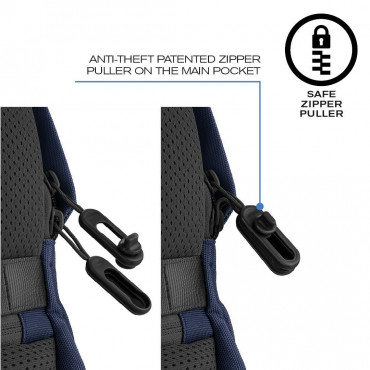 BOBBY SOFT NAVY Рюкзак антизлодій XD Design